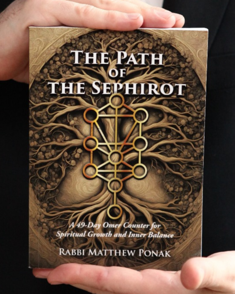 The Path of the Sephirot book cover, a guide to the Omer and Kabbalistic sephirot for spiritual growth